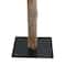4ft., 5ft., & 6 ft. Unlit Slim Flocked Alpine Artificial Christmas Tree Set